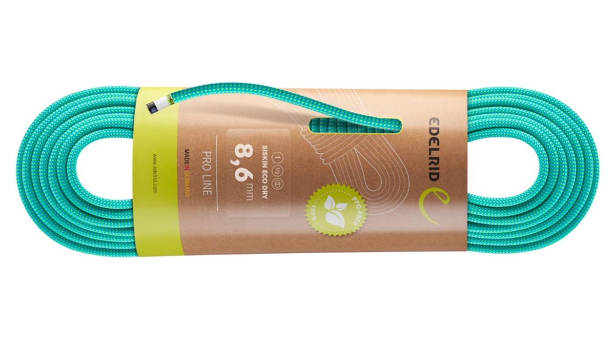 Siskin Eco Dry 8.6 mm. de Edelrid, una cuerda ultraligera para escaladores avanzados que buscan versatilidad y resistencia