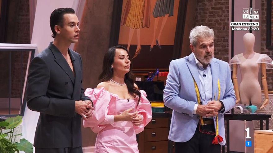 'Maestros de la costura Celebrity' sacude su gala más dramática con dos expulsados: "La decisión más difícil hasta la fecha"