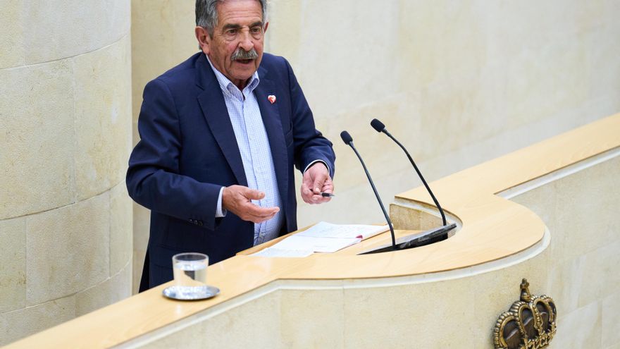 El presidente de Cantabria, Miguel Ángel Revilla.