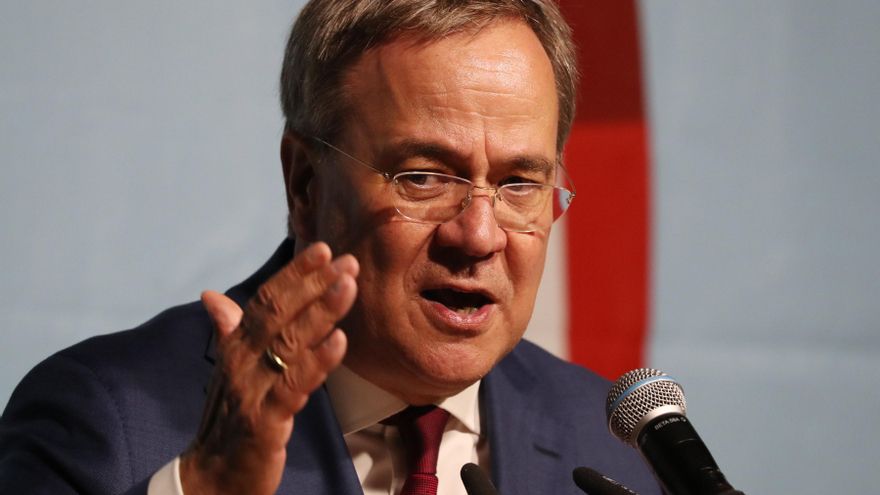 El candidato del CDU a las elecciones alemanas, Armin Laschet