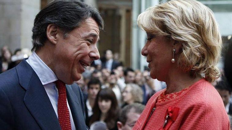 Ignacio González y Esperanza Aguirre
