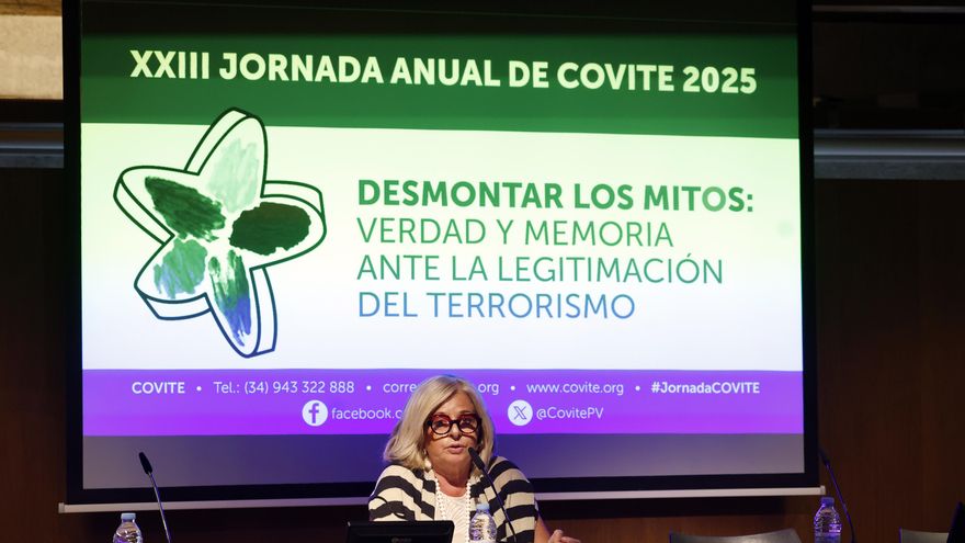 Covite apunta a tres "mitos" instalados en el post-terrorismo de ETA que deben desmontarse