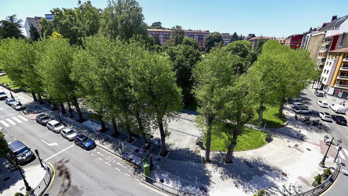 Jardines o parking: Oviedo se moviliza en contra del proyecto del PP para que se haga un aparcamiento en El Campillín