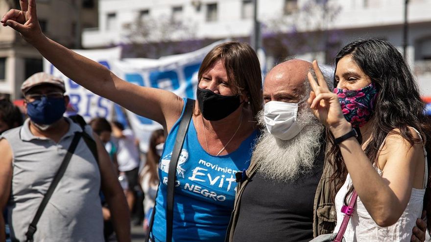 Emilio Pérsico, líder del Movimiento Evita: "Con un jefe verticalista nos rompemos"