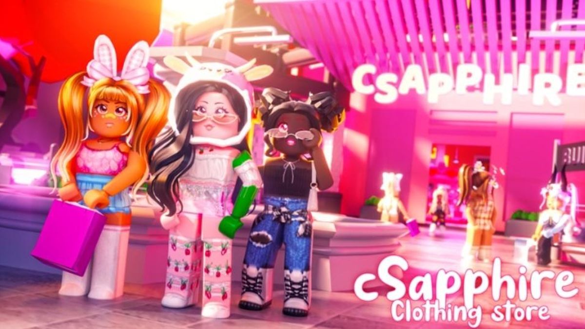 Tienda de ropa incluida dentro de Roblox