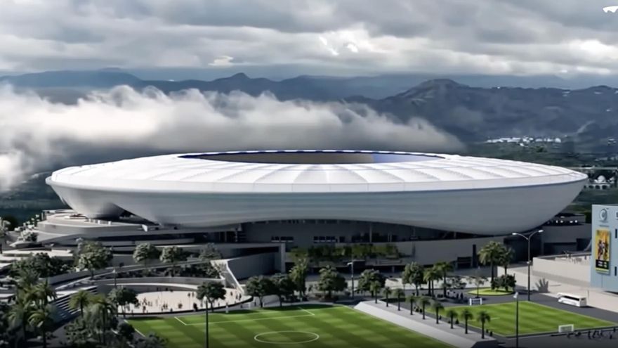 Así será 'La Nube', el nuevo estadio de Gran Canaria para el Mundial diseñado por los arquitectos del Bernabéu