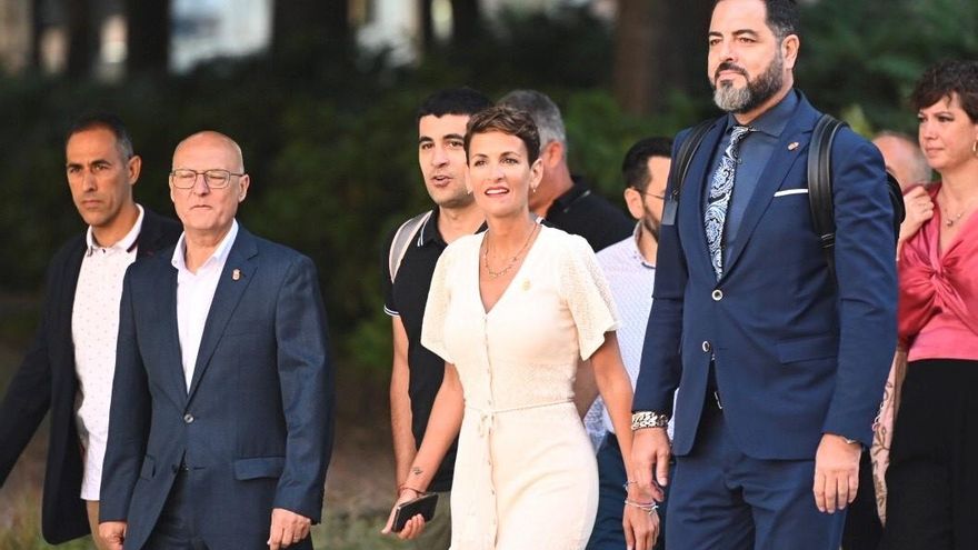 Chivite anuncia una reforma del Estatuto navarro y promete una legislatura de progreso como dique a las derechas