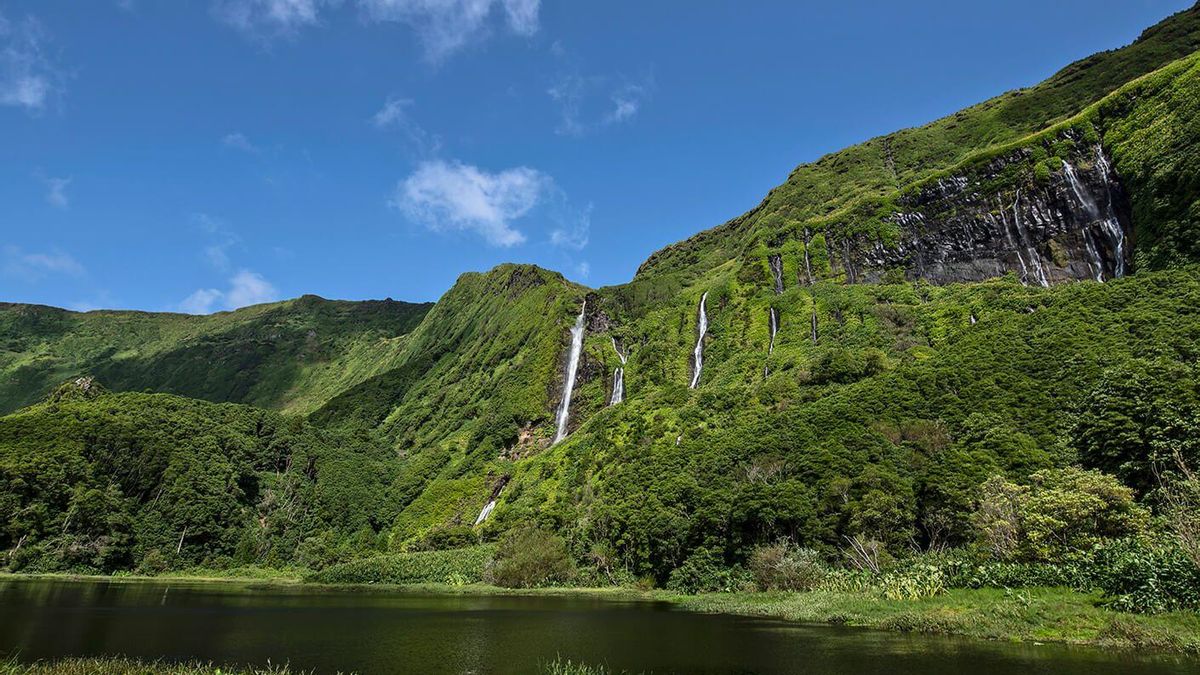Isla Flores, en Azores.