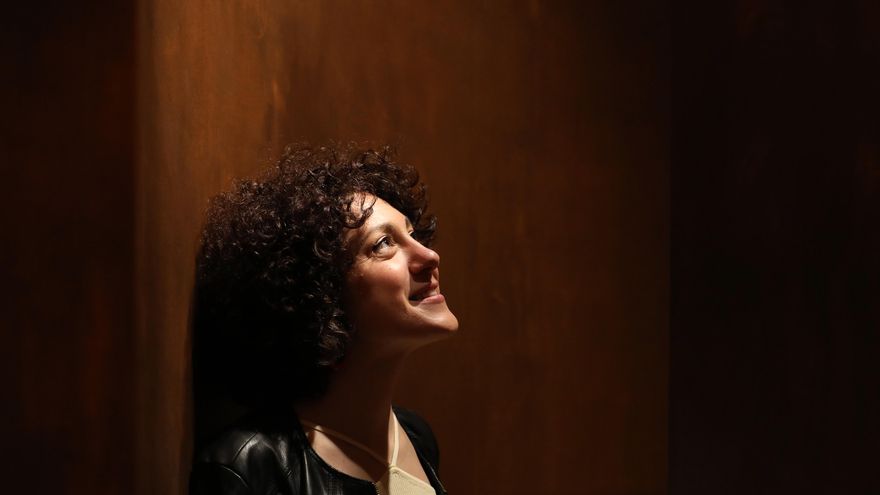 Aina Vidal, el miércoles, en el Congreso.