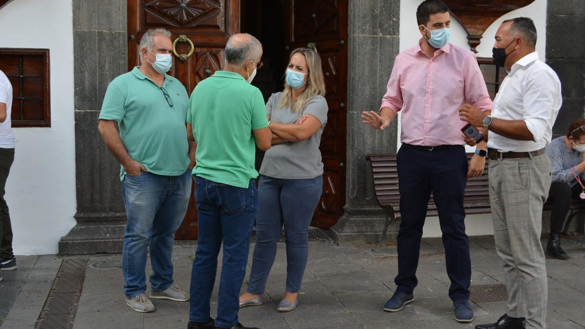 Visita de las autoridades a la Casa Kábana.