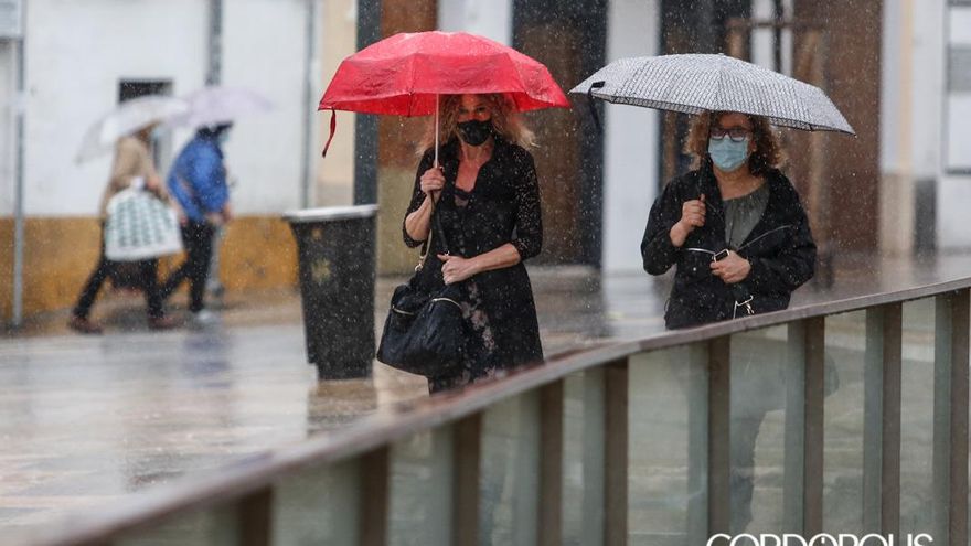 La borrasca 'Lola' abre un nuevo periodo de lluvia persistente y tormentas desde el fin de semana en Córdoba
