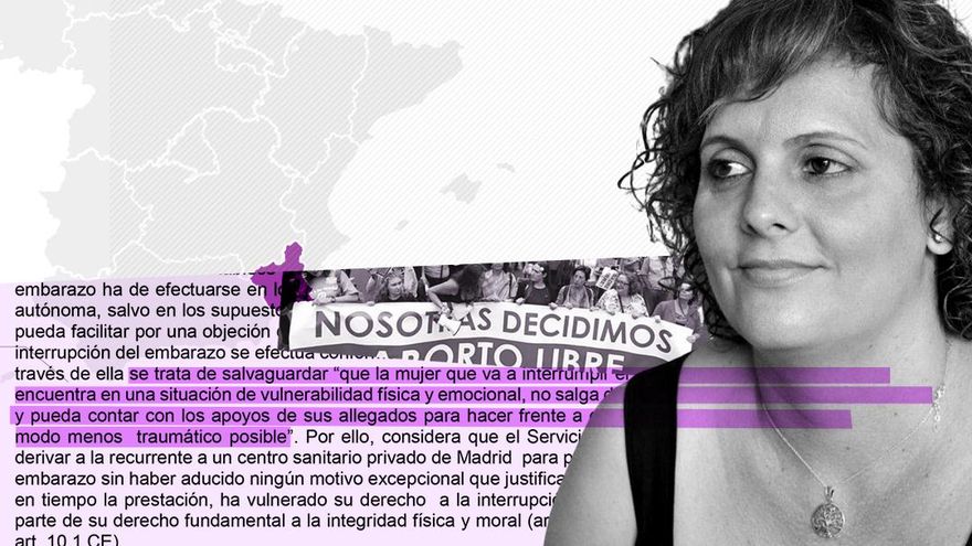 La mujer obligada a viajar para abortar que ha ganado en el Constitucional: “Me hicieron sentir una asesina”