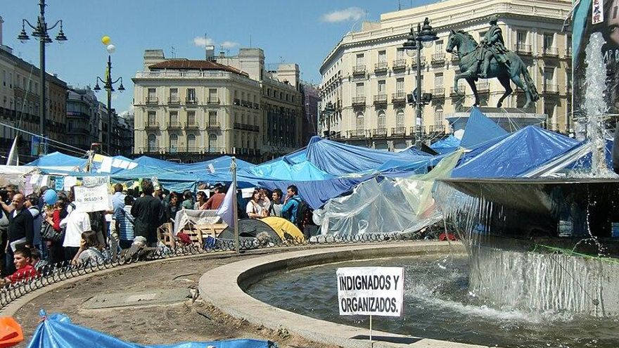 Las otras acampadas en Madrid que allanaron el camino a la de Palestina: 0,7%, Sintel y el 15M