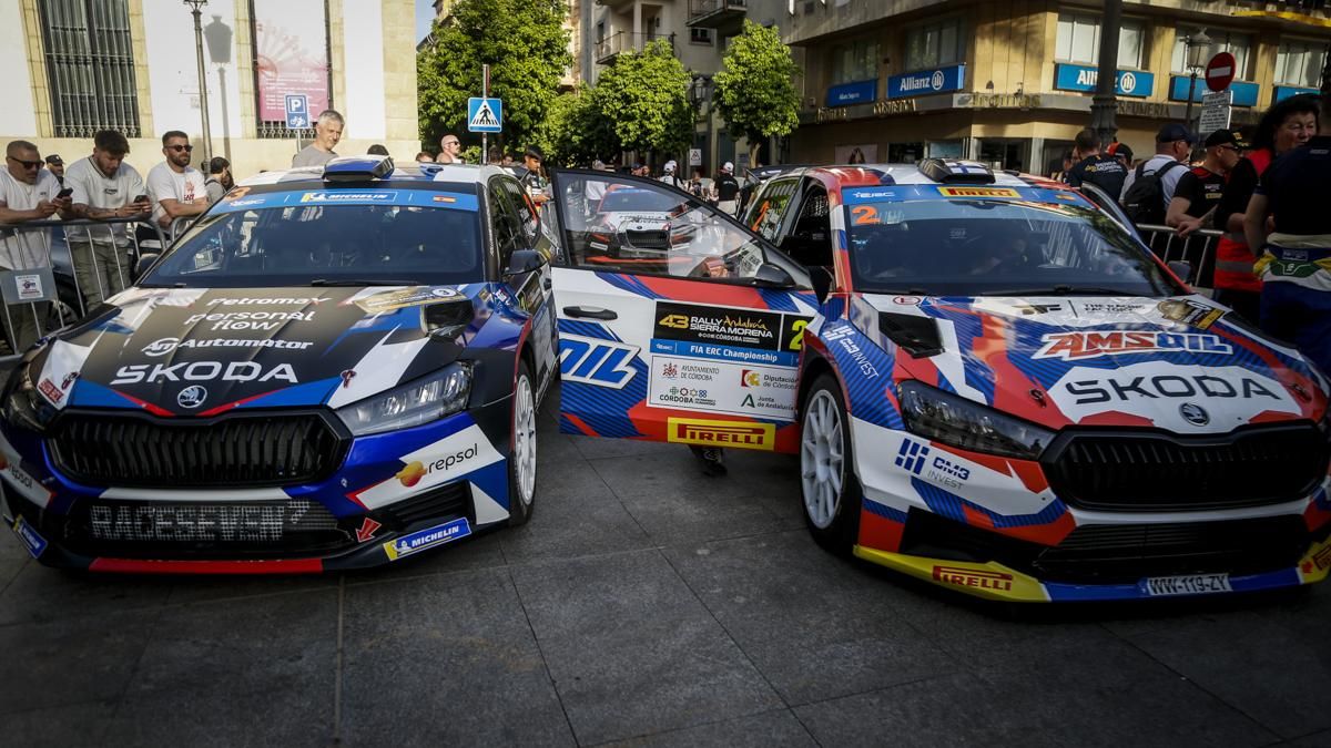 Ceremonia de salida del Rally Sierra Morena 2026