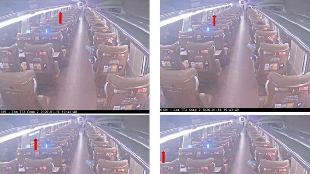 Imágenes extraídas del Iryo en el que se observa el Alvia.