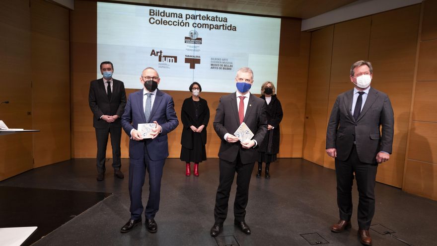 El Lehendakari, Iñigo Urkullu, visita Colección Compartida Artium