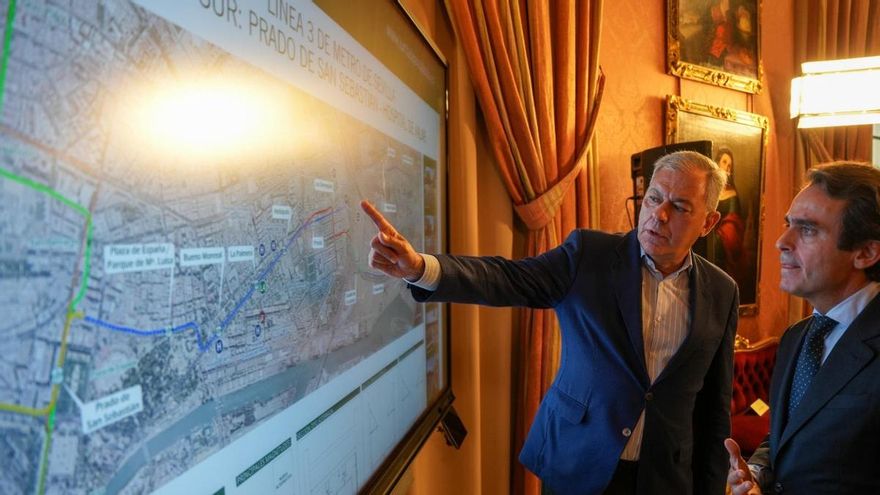 La línea 3 Sur del Metro de Sevilla irá soterrada por Bellavista y Bermejales