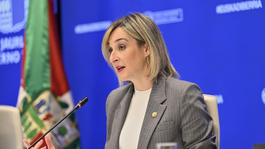 La portavoz del Gobierno Vasco, Maria Ubarretxena