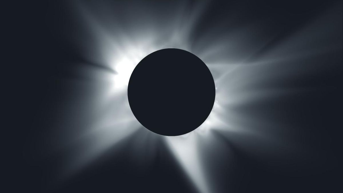 El superordenador de La Palma simula la corona solar que se verá durante el eclipse del 12 de agosto