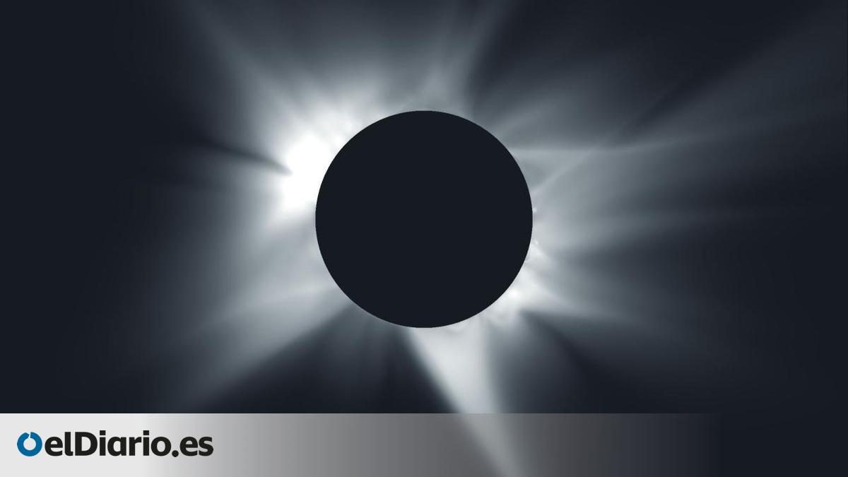 El superordenador de La Palma simula la corona solar que se verá durante el eclipse del 12 de agosto
