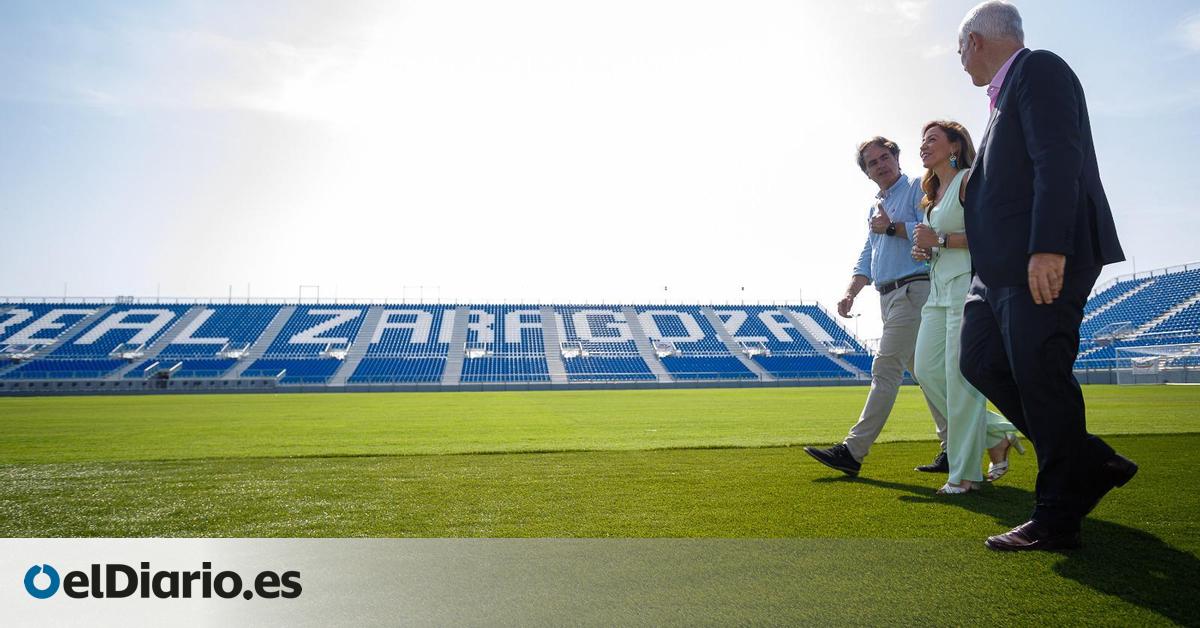 El campo de fútbol de élite en el que se prohíbe saltar: claroscuros con el estadio que sustituye dos años a La Romareda