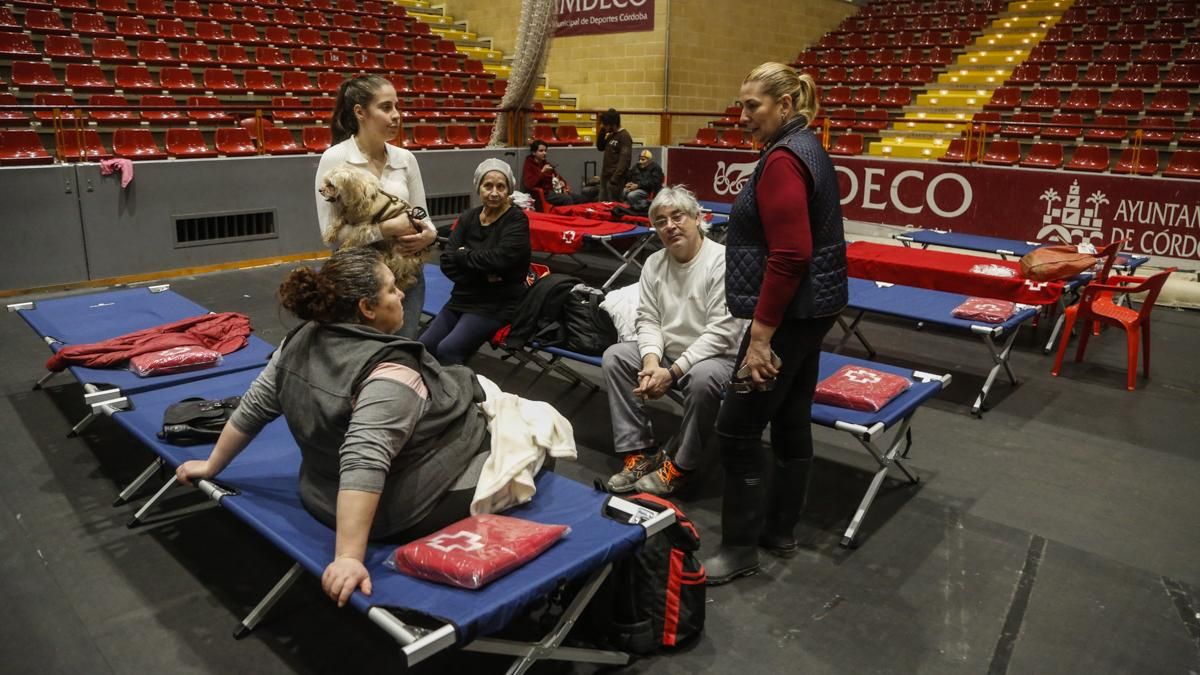 Familias en el dispositivo de Cruz Roja de Vista Alegre