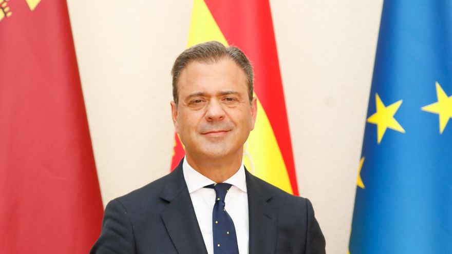 El portavoz del Gobierno de la Región de Murcia, Marcos Ortuño.