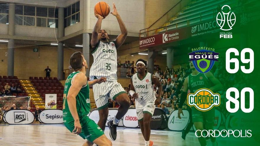 El Coto Córdoba CB cumple y acaba líder del Grupo Oeste