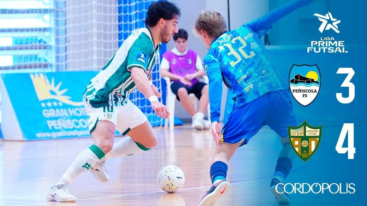 Marcador Peñíscola 3-4 Córdoba Patrimonio