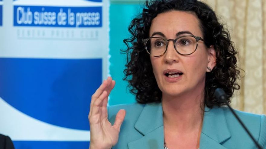 Marta Rovira dice que no debe dar "miedo" coger la bandera del diálogo