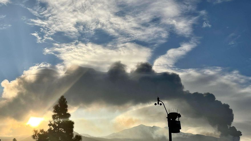 Lluvias este lunes en La Palma  que pueden  ser fuertes e ir acompañadas de tormentas  especialmente en el sureste