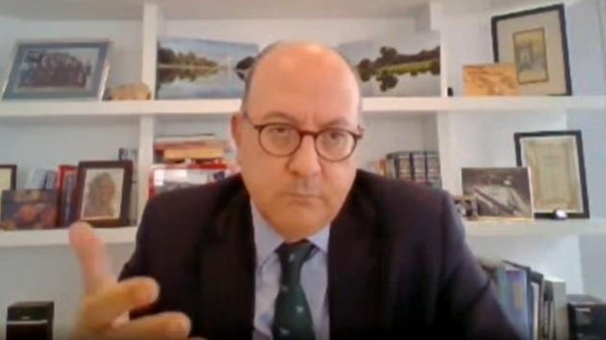 El presidente de la Asociación Española de Banca (AEB), José María Roldán.