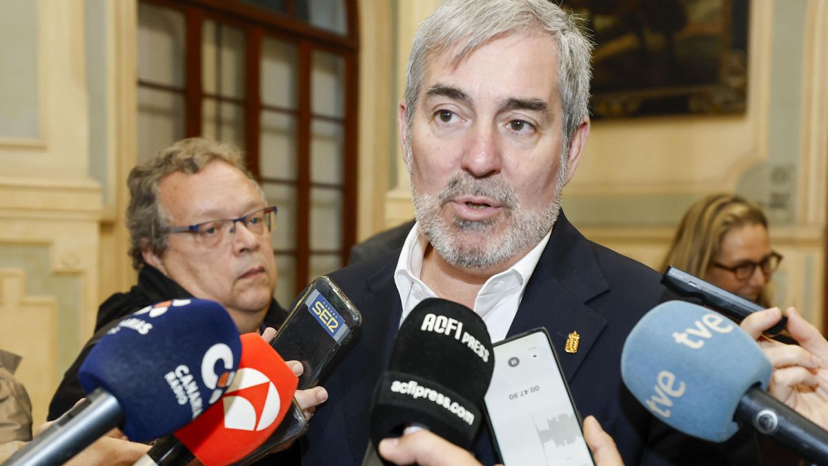 El presidente del Gobierno de Canarias, Fernando Clavijo.