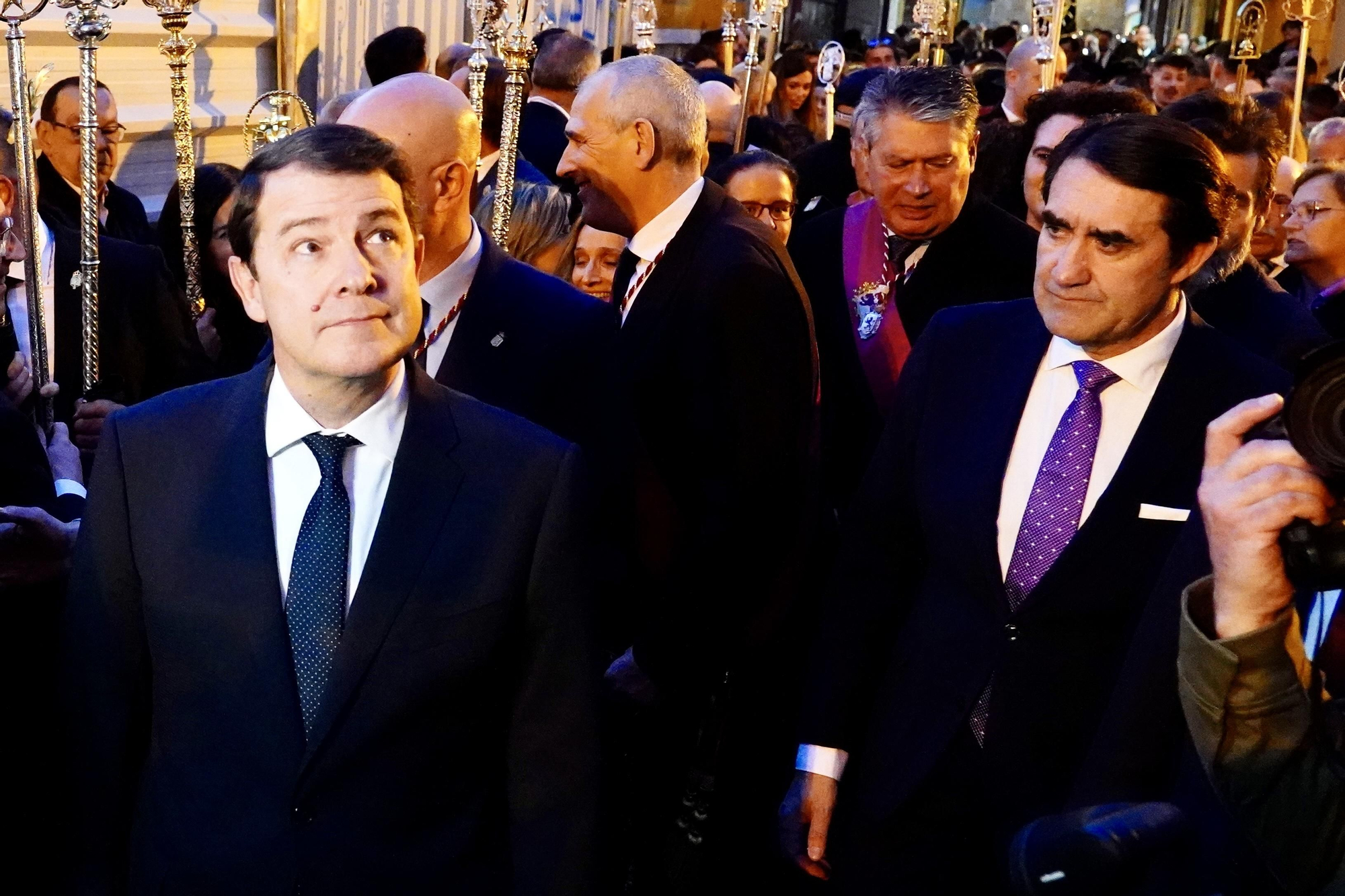 El paso de La Dolorora marca el inicio de la Semana Santa de León