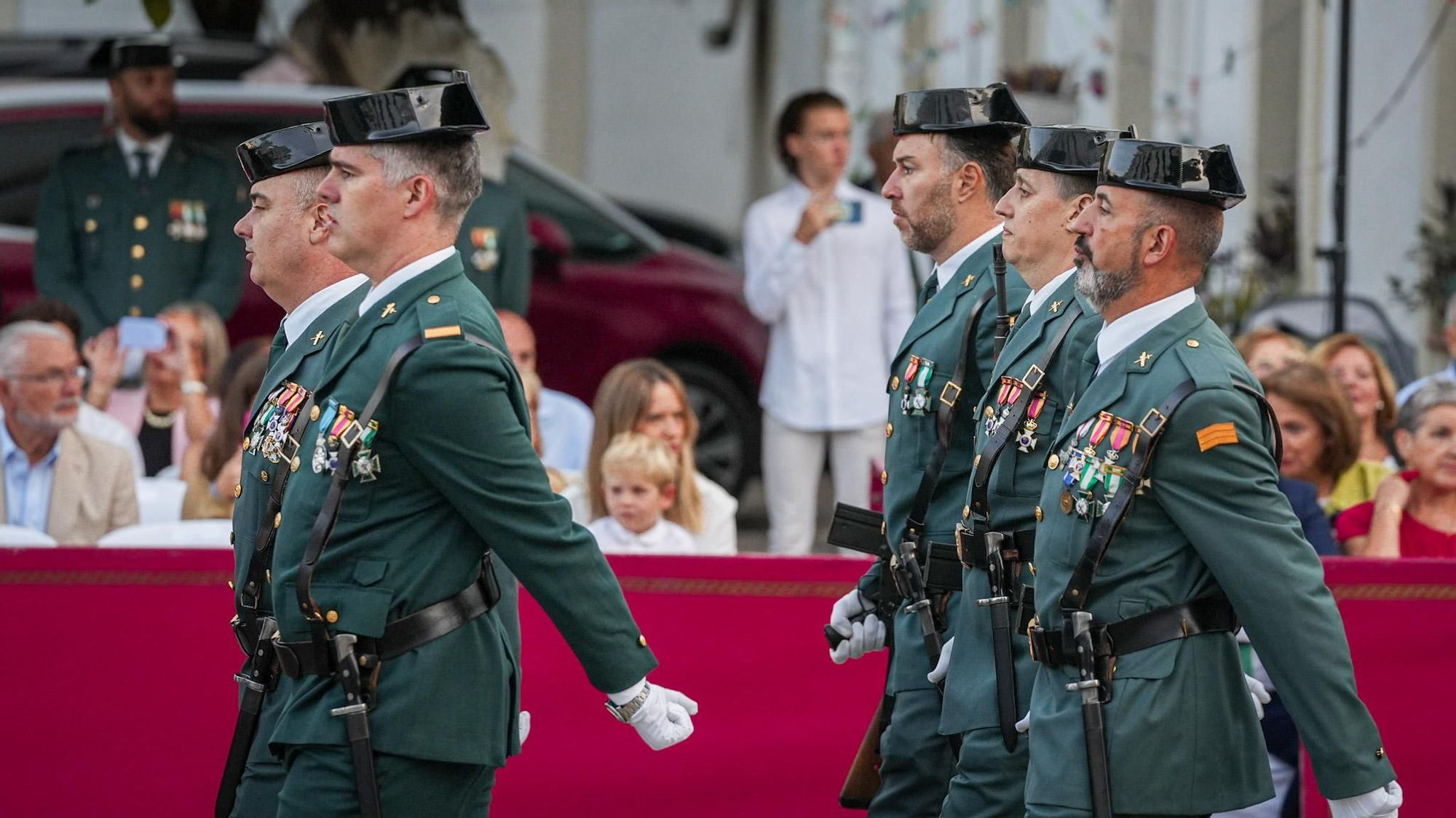 Desfile de la Guardia Civil por el Día de la Hispanidad