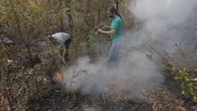 Galicia recupera poco a poco la calma, con 2 incendios próximos a las poblaciones