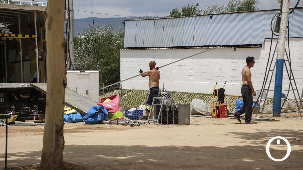 Desmontaje de la Feria