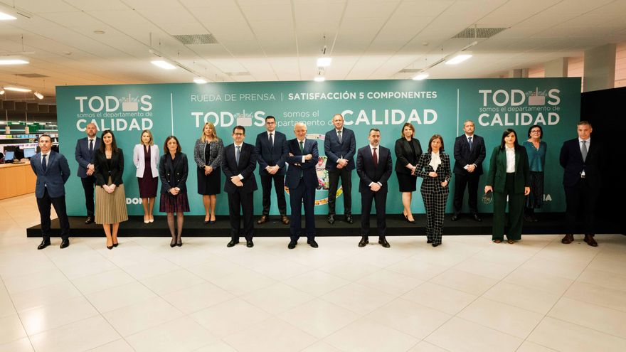 Mercadona aumenta sus ventas en 2021 hasta los 27.819 millones de euros (3,3%) y reduce un 6% su beneficio neto