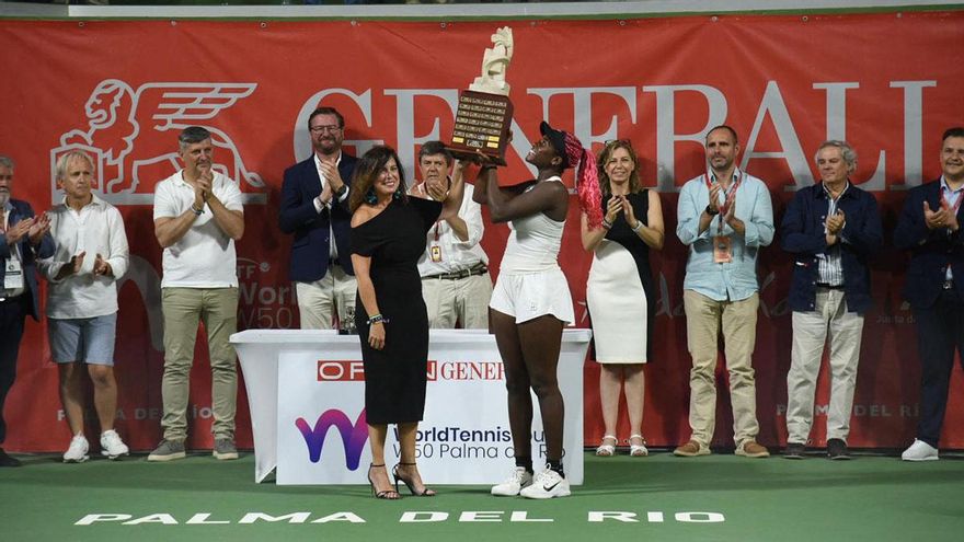 Clervie Ngounoue se impone en el Open de Palma del Río de tenis