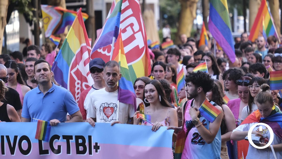 Marcha del Orgullo en Córdoba.