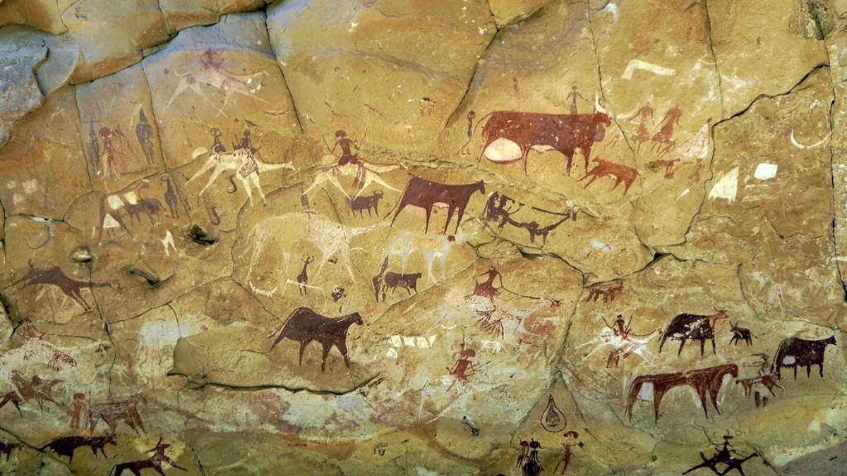 La minería amenaza paredes pintadas en el Amazonas y Sudán
