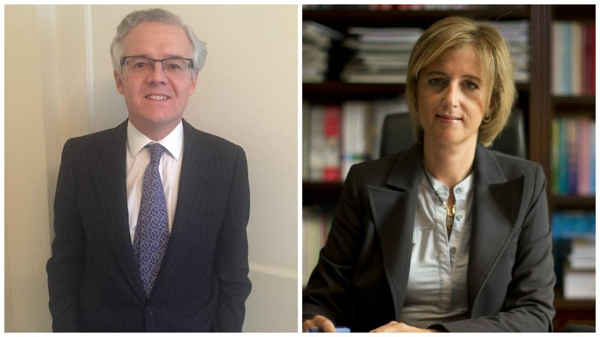 Sebastián Albella y Ana María Martínez-Pina.