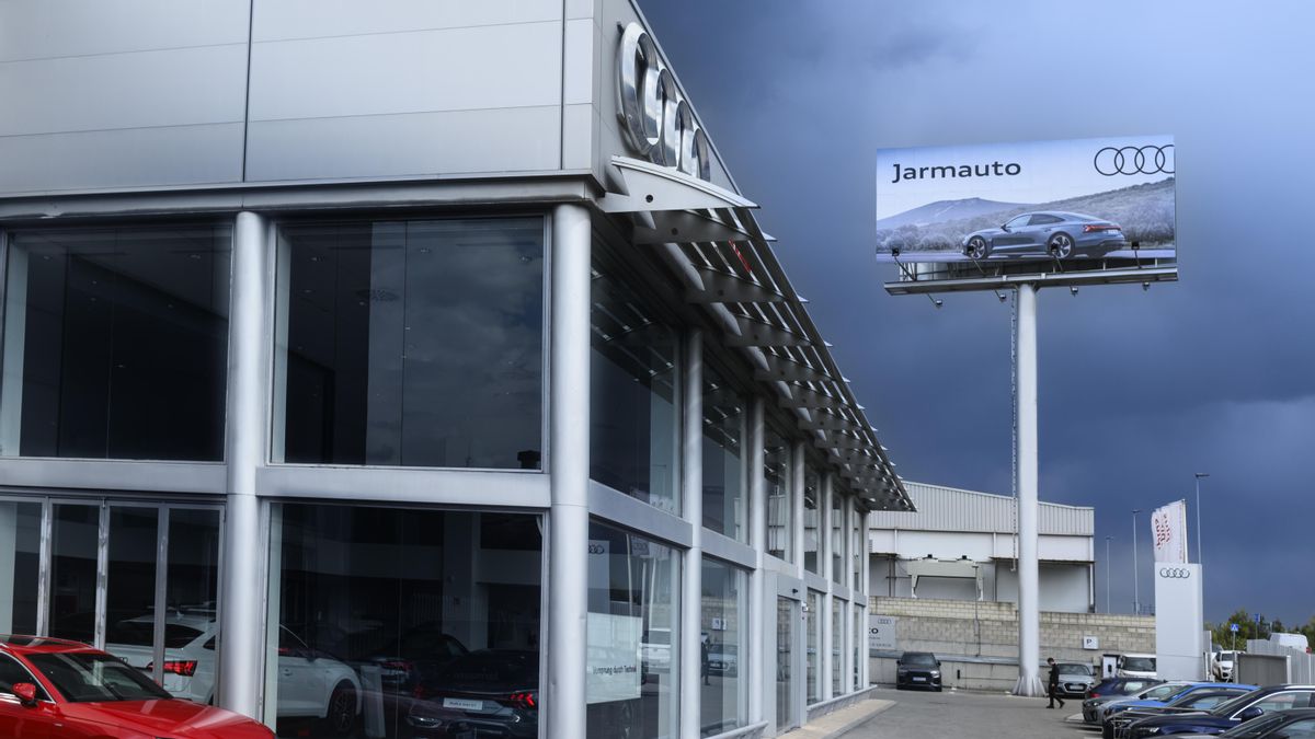Concesionario Audi de Jarmauto en Rivas.