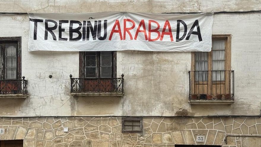El PSOE gana y Vox se dispara en el enclave de Treviño en unas elecciones sin partidos abertzales en liza