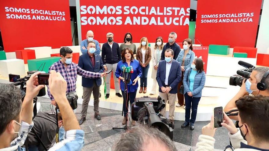 El PSOE andaluz se retira del debate sobre el modelo de Estado que marcó los años de Susana Díaz frente a Sánchez