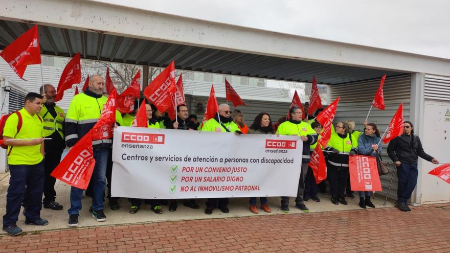 Comienzan las movilizaciones en el sector de atención a la discapacidad para "dignificar" los salarios