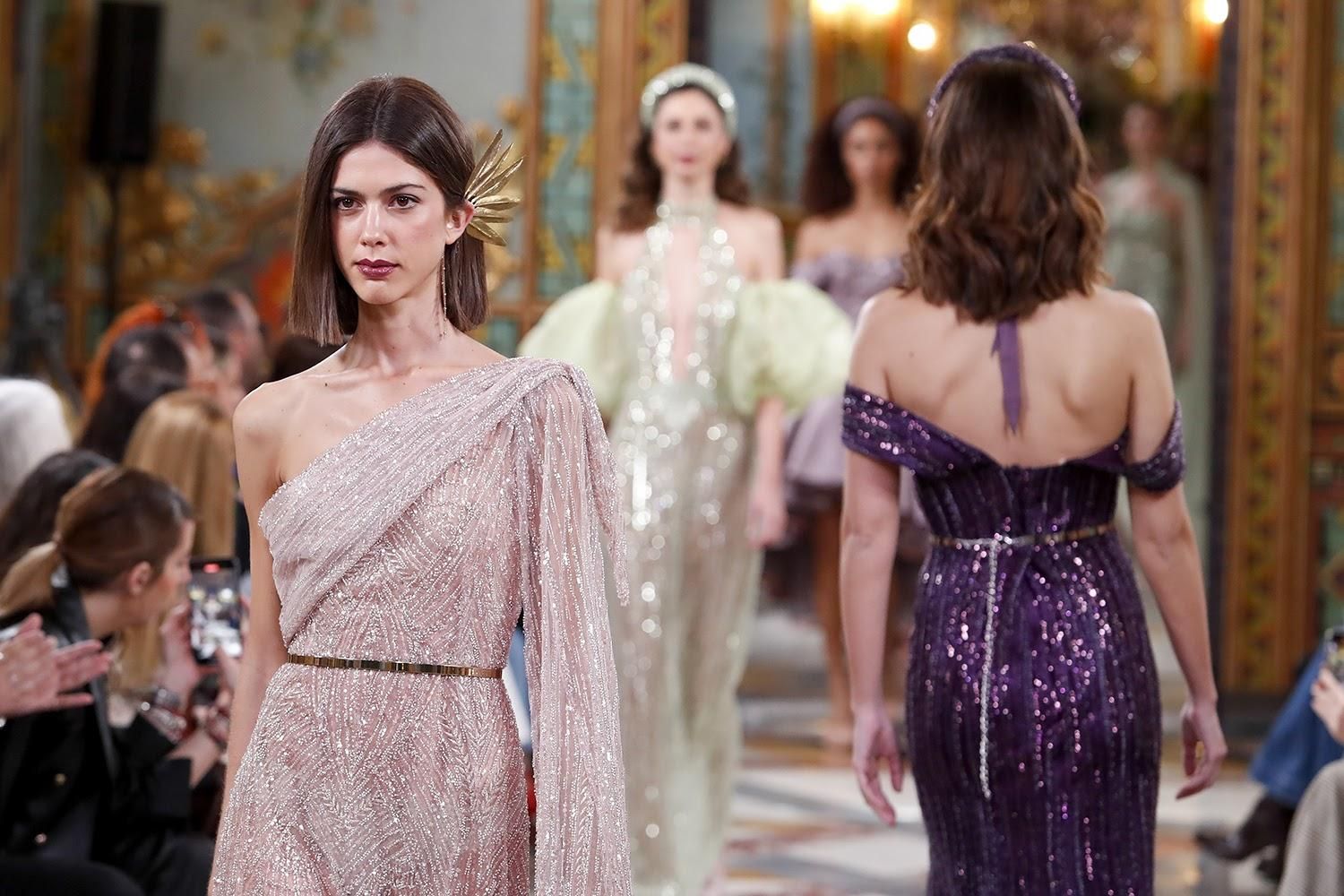 Diseño de Diazar en la la pasarela Atelier Couture Madrid .ATELIER COUTURE