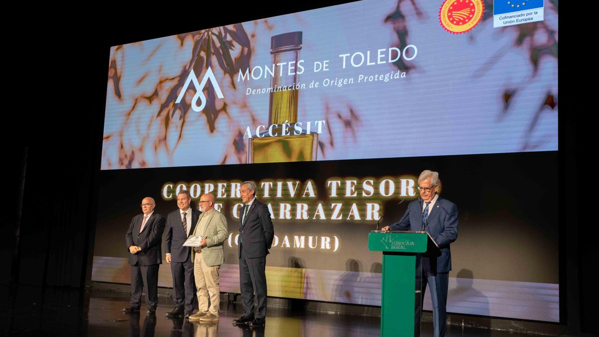 Uno de los premiados DOP MONTES DE TOLEDO