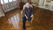 Mary Beard, antes de recibir el Honoris Causa de la UOC