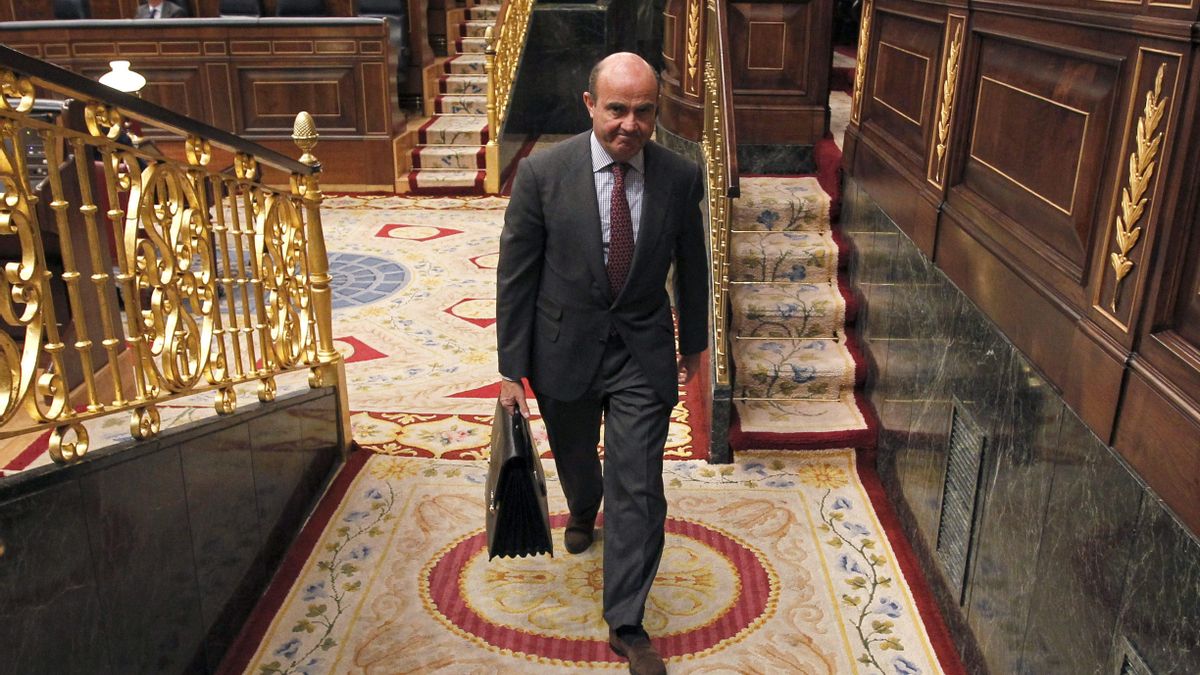 El ministro de Economía, Luis de Guindos. EFE